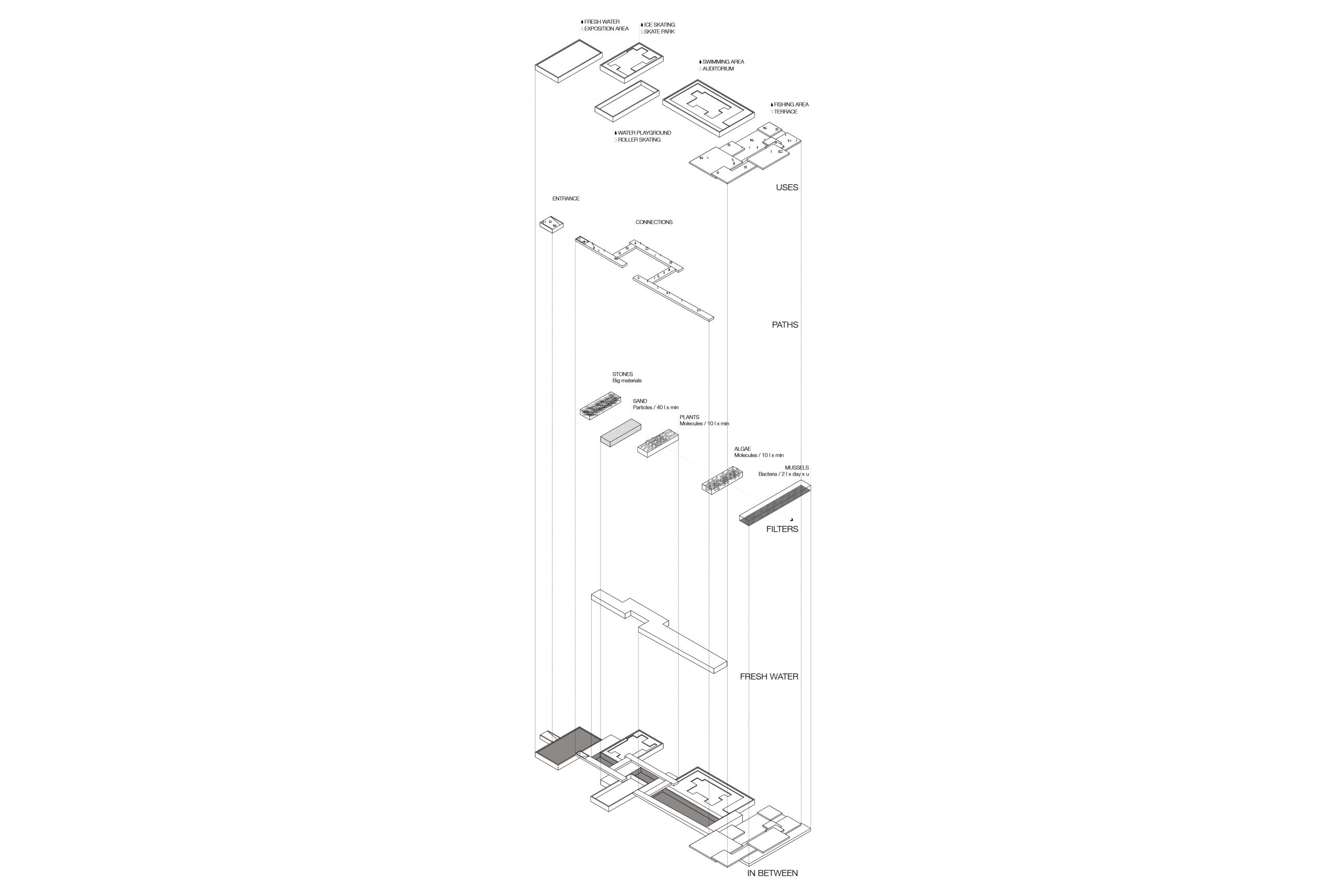 13/20 - EXPLODED AXONOMETRIC